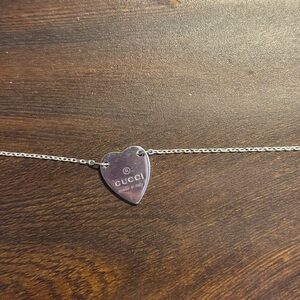 Gucci Silver Heart Bracelet NWT Authentic